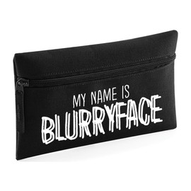HippoWarehouse My Name is Blurryface Printed Pencil Case Desk Organiser College School University 21x14cm 0.5 litres
