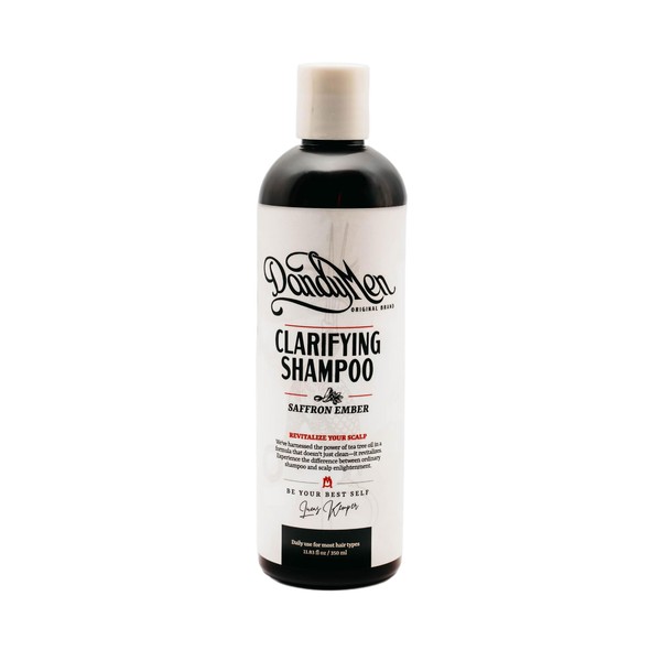 DandyMen Tea Tree Clarifying Shampoo | Deep Cleanse and Scalp