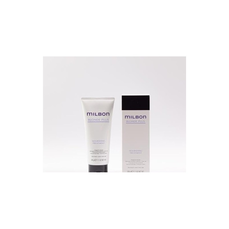 Milbon Nourishing Treatment, 7.1 oz (200 g), Global Milbon Blonde