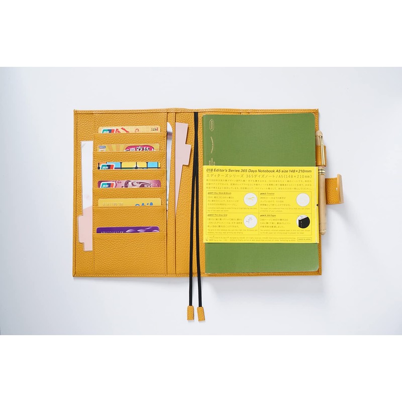 Moterm Leather Cover for A5 Planners - Fits Hobonichi Cousin,