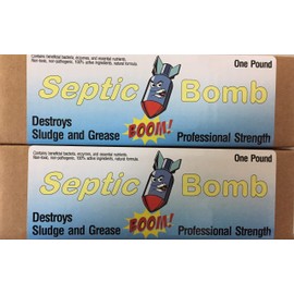 2 Pack of Septic Bomb! Septic Tank & Leachfield Restorer, The Most Powerful Septic Additive on The Market!