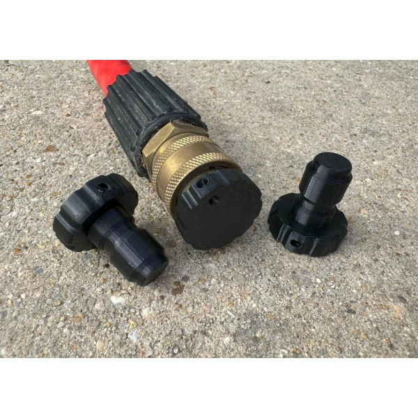 Whipptec 3 Pack Storage Plug for 3/8 Inch Pressure Washer