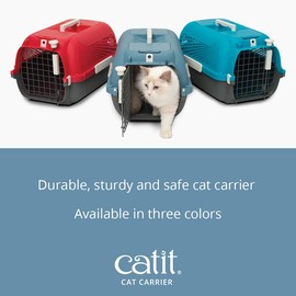 Catit Voyageur Cat Carrier, Medium, Blue/Grey, 41385