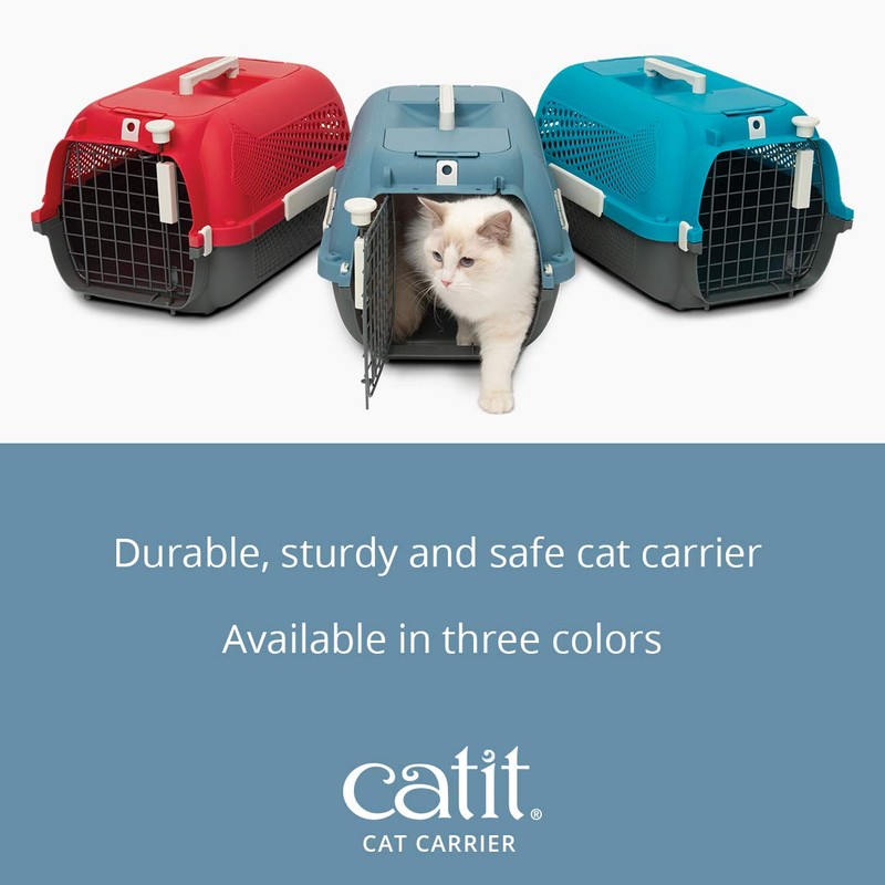 Catit Voyageur Cat Carrier, Medium, Blue/Grey, 41385