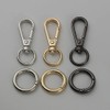 TANJUN Key-Chain with Quick-Release Spring Clip Keyrings - Car Keychain