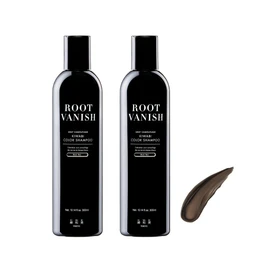 Kirewabi Gray Hair Dyeing Shampoo, Light Brown, Set of 2, Color Shampoo, Gray Hair