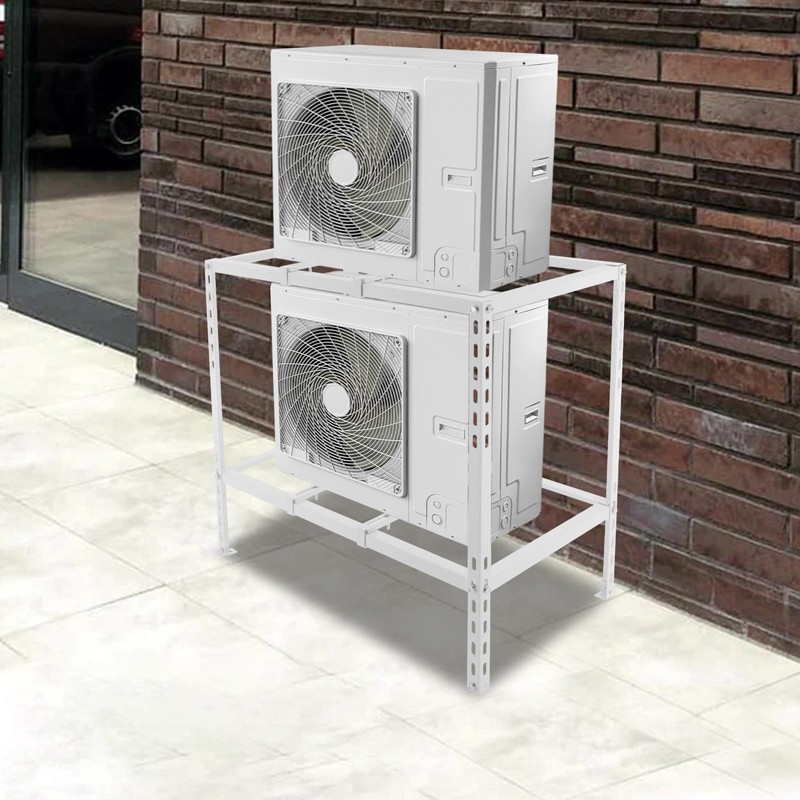 CRYBY Air Conditioner Unit Support Bracket, Split Ground Bracket for