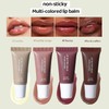 Labios Teñidos Bálsamo De Mantequilla Brillo Azúcar Mancha Transparente Brillo