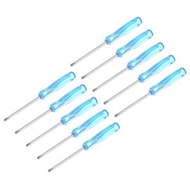 sourcing map Mini Phillips Screwdriver, 2.0mm Cross Head 65mm Length for Small Appliances Repair, 10 Pcs