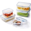 LOCK & LOCK Easy Essentials Food Storage lids/Airtight containers, BPA