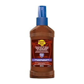 Banana Boat Protective Tanning Oil Pump Spray Sunscreen SPF 15, 8oz | SPF Tanning Oil, Outdoor Tanning Oil SPF 15, Oxybenzone Free Sunscreen, Banana Boat Spray Oil SPF 15, 8oz (Pack of 3)