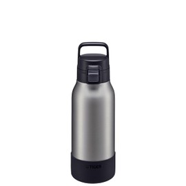 Tiger Thermos Water Bottle, 3.3 fl oz (1 L), Easy to Open with One Handle, One-Touch Vacuum Insulated Stainless Steel Bottle, Sports Drink, Large Capacity, Direct Drinking, Wide Mouth, Cold