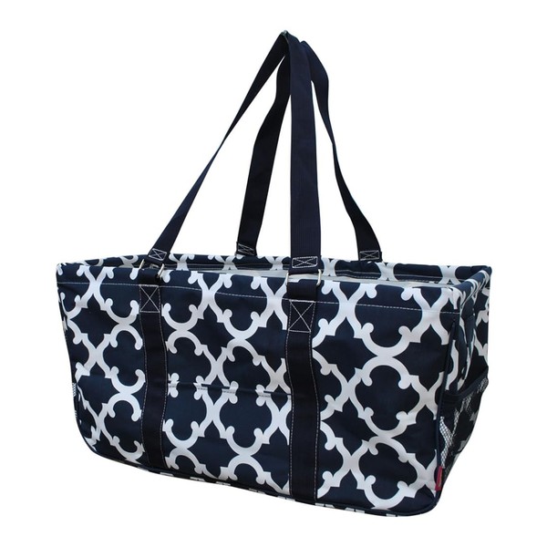 NGIL Extra Large Utility Tote Reusable Grocery Bag Oversized Collapsible