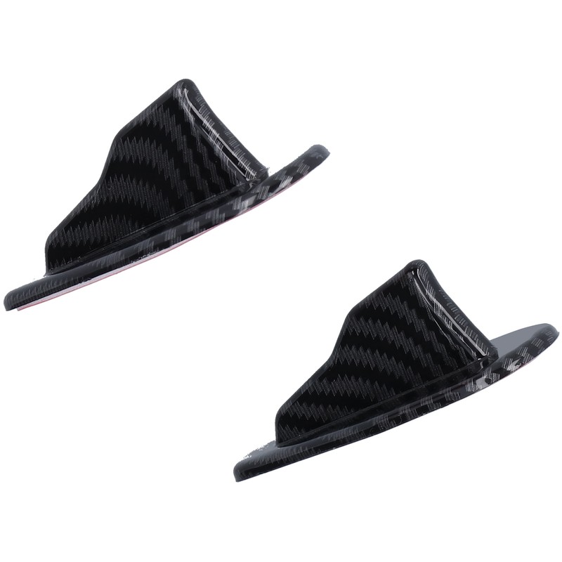 10PCS Shark Fin Kit Spoiler Wing Set with Carbon Fiber