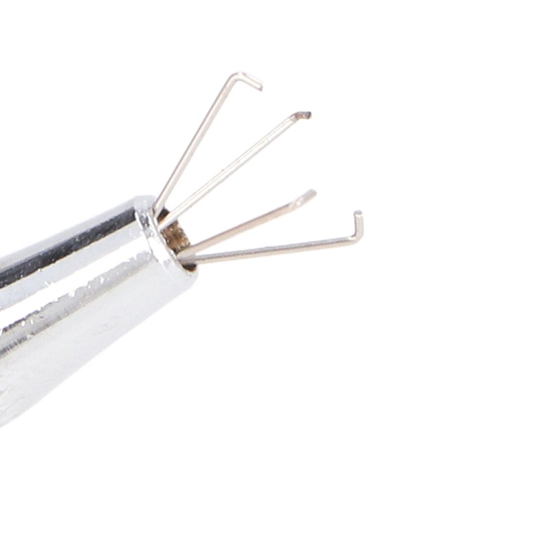 3pcs Piercing Ball Grabber Tool Short Anti Slip 4 Prong