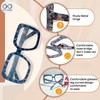OCCI CHIARI Funky Womens Reading Glasses 4.0x Large Head Readers