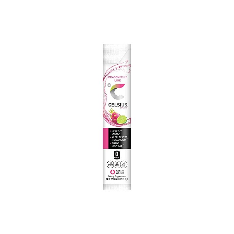 Dragonfruit Lime On-The-Go - Paquete de palillos en polvo, cero