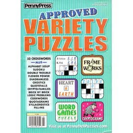 All New Approved Variety Puzzles Magazine