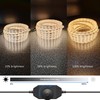 RYGDENG 1200LEDs Rope Lights 66FT Waterproof Dimmable for Patio