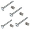 Hex Drive Socket Cap M6 x 60mm Furniture Barrel Screws