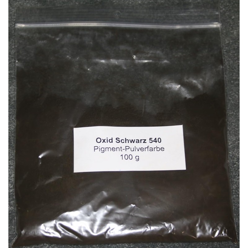 Pigment oxide black 100 g, for concrete compound, screed, plaster,