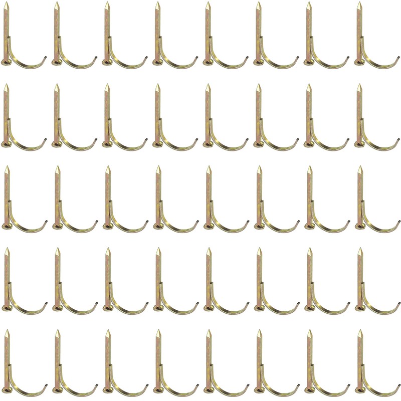 40 PCS Water Pipe Fixing Nails,Fastener Nail for Various Pipes