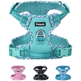Petank Dog Harness Small Sized Dog, Puppy Harness Small Size Dog for Dog Training Walking, No Pull Dog Harness for Small Dogs, Small Dog Harness (Green, S)