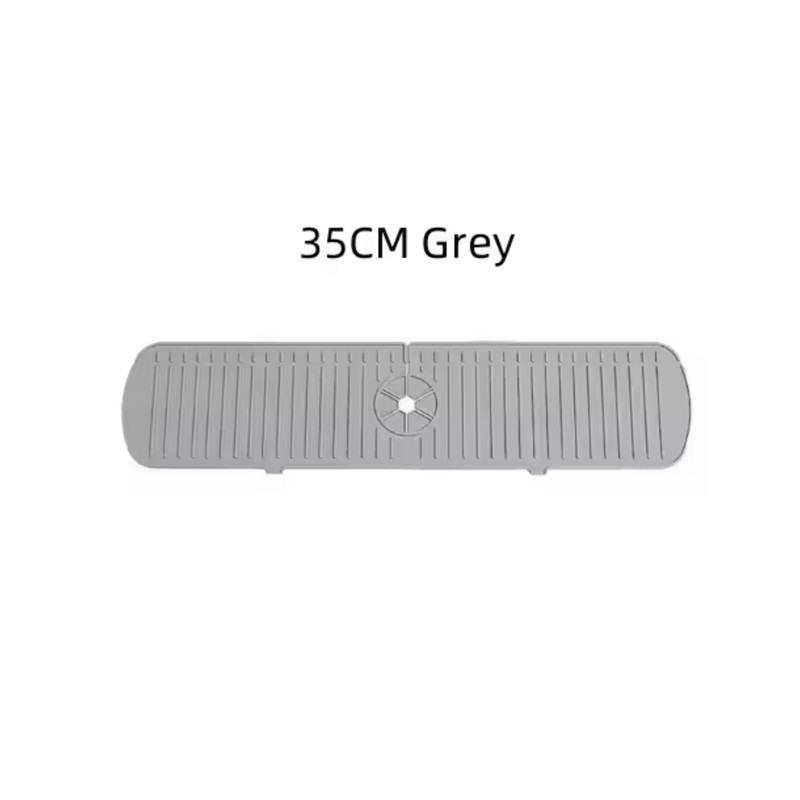 Silicone Faucet Splash Guard & Sink Drain Mat - Kitchen
