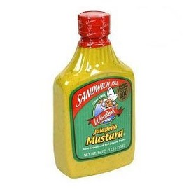 Woeber's Sandwich Pal Jalapeno Mustard 16oz (Pack of 2)