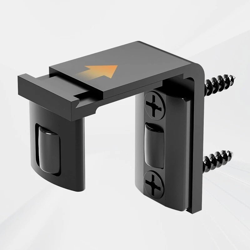 Ccjh Sliding Door Stabilizer Anti-Swing Wheel Stopper for Wooden Floor