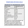 Perfume Making 5-Piece Set; 1, 4oz Perfumer's Alcohol Equivalent Solvent,