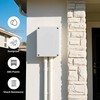 BUCOMTU Junction Box Outdoor Waterproof Junction Box Surface-Mounted IP65, 150