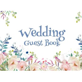 Wedding Guest Book: Flower decorations for wedding reception