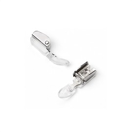 TISEKER Narrow Snap On Plastic Zipper Presser Foot for Singer Sewing Machine #507836