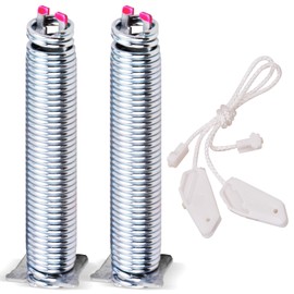 VIOKS Door Hinge Spring Set Replacement for Siemens 00754873-2x Pink Springs with Cable Pull for Bosch Dishwasher - Door Spring Siemens Dishwasher