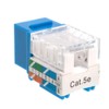 Cat5e Keystone Ethernet Wall Jack Punch Down UTP 45-Degree (Easier