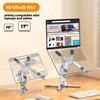 Moallia Laptop Stand with 360 Rotating Base, Computer Notebook Laptop