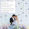 XoeLLe 40 ft Heart Garland, Pack of 4 3 m