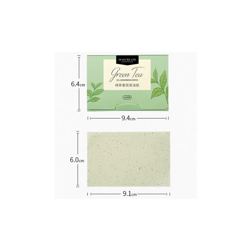 Papel Absorbente Grasa Facial Elimina Brillo Portatil 1pz F