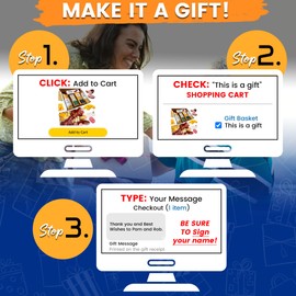 GiftWorld Meat and Cheese Gift Basket – Salami, Pepperoni, Summer Sausage, Cheddar, and Smoked Gouda – Perfect Gourmet Food Gifts for Men, Corporate Gifts, Holiday Meat and Cheese Gift Baskets for Christmas Food Gifts, Father's Day, and Birthdays