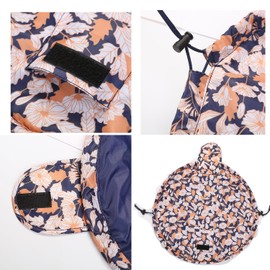 3 Pieces Makeup Bag-Drawstring Lazy Cosmetic Bags Large Capacity Portable One-Step Organizer Toiletry Cosmetic Bags