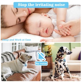 Pack of 2 Dog Tag Bag with Press Stud Dog Tag Military Dog ID Silencer Ring Dog Silencer Supplied The Dog Tags Address Tag for Dogs Cats ID Tag Dog Tag Animal Tag, Blue