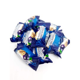 Candied Glazed Plums with Walnut in Dark Chocolate GMO Free 4.4 LB / 2 kg