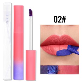 Erinde Peel Off Lip Stain Masque, Waterproof Lip Tint, Long Lasting & Transfer Proof Lip Stain Tint Lip Makeup, Matte Finish Highly Pigmented Color Tattoo Lip Stain, 02 Rose
