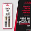E-Z Hex Thread Repair Kit for Soft Wood Flanged Threaded