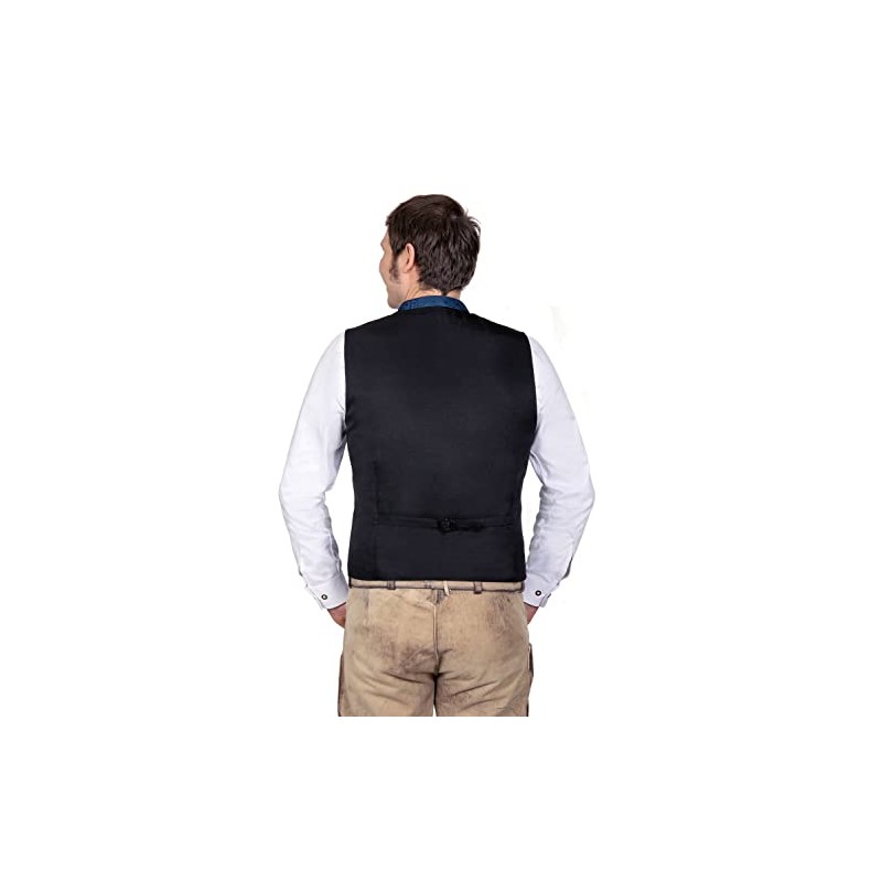 Joseph Elegant Costume Gilet Blue with Elegant Pattern Size 46-66,