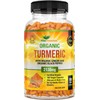 Organic Turmeric & Black Pepper Capsules with Ginger | 180