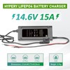 14.6V 15A - Smart AC/DC Battery Charger, 12 V Battery