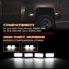 LED Dually Fender Side Marker Lights For 2015-2026 Silverado GMC