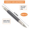 WHLLING Dual Head Nail Setter, Hammerless 1/32″& 1/16″ Spring Nail